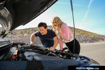 Neighbor Affair – Elle McRae – Elle McRae cheats on husband with manly neighbor