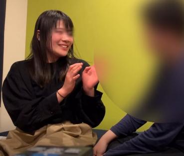 FC2 PPV 1345577 [Completely Original Amateur Shooting] 23-year-old ear encountered in matching app is too sensitive college student scum in the vagina in a drunken business hotel (fixed camera)