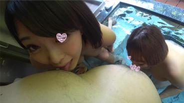 FC2 PPV 1447548 [Personal Photography] ♀242 Apparel Clerk Aoi-chan 20-year-old ♀ 260 Professional Student Yuka-chan 18-year-old 1st (3P) Double H Cup! Echiechi Big Beautiful Woman And Naked Heaven Conceived Child Making Hot Spring Trip!