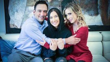 Foster Tapes – Jazmin Luv & Aiden Ashley – Foster Daughter Accepts Affection