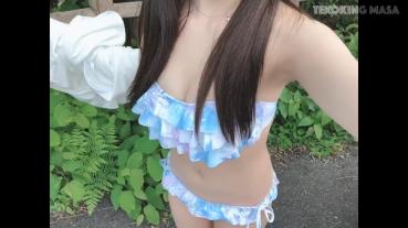 FC2 PPV 1478138 超可愛い水着ギャルと野外で露出ハメ撮り！ガチに見つかりかけてホテルに避難…からの前戯なし即生ハメでマンコに大量ぶっかけしちゃいました！