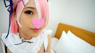 FC2 PPV 1552271 【最後までコスプレ着衣で無修正】リゼロ・ラム／美少女メイドが喉奥フェラでご奉仕。ディルドにまたがり大量イキ潮噴射！ 流れ出てきた中出し精子をローションに鬼畜手マンでお仕置きｗ
