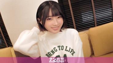 マジ軟派、初撮。 1726 麻雀のプロを目指す少女をナンパ！不思議とイジメたくなるこの雰囲気…首絞めで感じるドMちゃん！ハメられてお漏らししちゃうスケベマ●コ！変態役満ムスメのイキッぷりを見よ！！