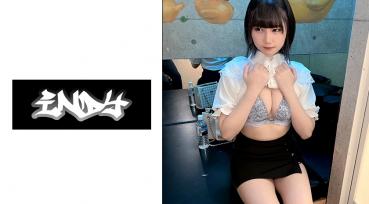 【個人撮影】ぴえん系女子_ぱっつん前髪の美少女と初めてのパパ活_幼さが残る身体に種付けSEX