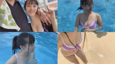 FC2 PPV 3052174 ※ Limited time * [J system dating] Hidden busty breasts / whiplash bristles musume (18) ☆ Raw etch in a swimsuit with a small fat uncle who likes teenagers ☆