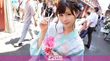 Seriously soft, first shot. 1849 [High School Teacher's Holiday] A yukata girl found in Asakusa is a nampa! Strangely erotic yukata magic with just a thud! They felt like they couldn't show it to the children!