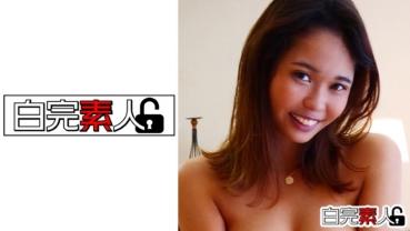 threesome with a brown beautiful girl who has become a pet
