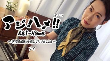 HEYZO-3595 アジハメ！！Vol.14～客室乗務員を癒してヤリました！～ - ゾイ