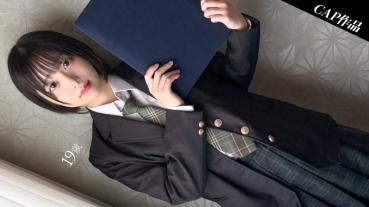 I took a commemorative gonzo with a girl with small breasts and a short cut from the first date.