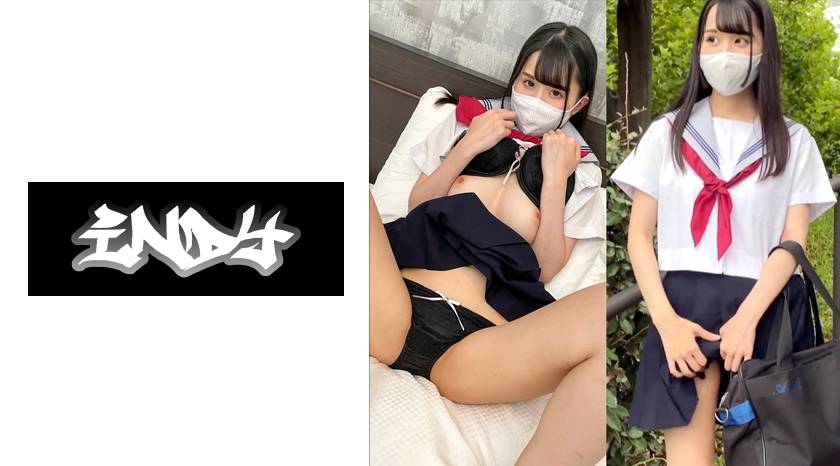 Period of use 2 years [Personal shooting] Black pants with ribbon who attends a preparatory school (deviation value 60) _ Gonzo video distribution with a serious uniform girl with hidden big breasts